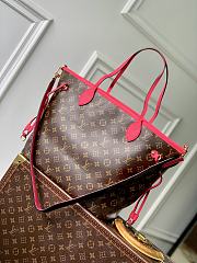 Louis Vuitton LV Neverfull Upside Down MM Pink 31x28x14cm - 2