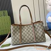 Gucci Emblem Medium Tote Bag 31x18.5x11.5cm - 3