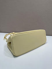 Prada Medium Galleria Yellow Leather Bag 28x14x10.5cm - 2