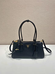 Prada Medium Galleria Black Leather Bag 28x14x10.5cm - 1
