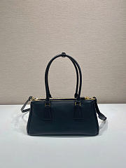 Prada Medium Galleria Black Leather Bag 28x14x10.5cm - 5