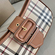 Burberry Sling Check-pattern Shoulder Bag 26x6x12cm - 2