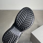 Balenciaga Crocs Thong Black Rubber With Jibbitz - 5