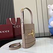 Gucci 73 Mini Bucket Bag Taupe 18.5x20x8.5cm - 6