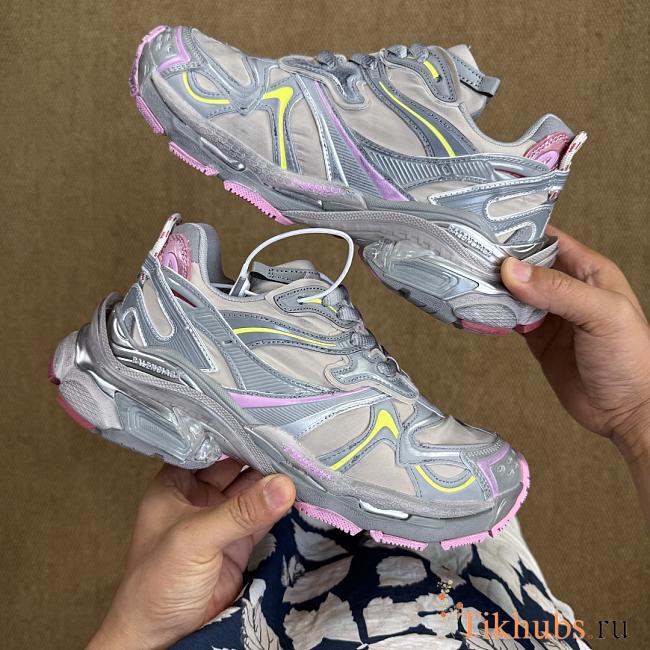 Balenciaga Runner 2.0 Lace-up Panelled Sneakers - 1
