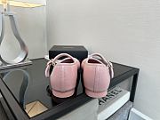Chanel Mary Jane Pink Flats - 5