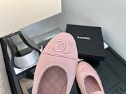 Chanel Mary Jane Pink Flats - 4