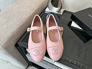 Chanel Mary Jane Pink Flats - 3