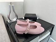 Chanel Mary Jane Pink Flats - 2