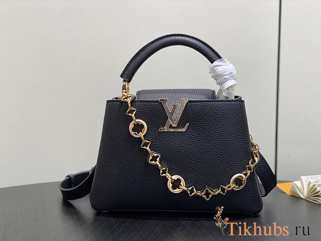 Louis Vuitton LV Capucines BB Black 22x12x8cm - 1