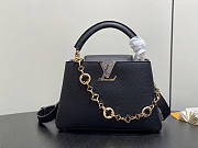 Louis Vuitton LV Capucines BB Black 22x12x8cm - 1