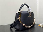 Louis Vuitton LV Capucines BB Black 22x12x8cm - 4