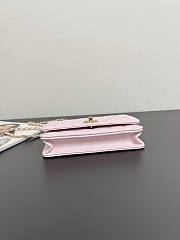 Chanel Top Handle Pink Lambskin 18cm - 6