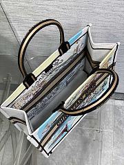 Dior Souvenir Large Dior Book Tote Raffia White 42cm - 5