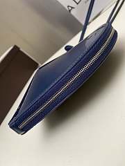 Alaia Le Coeur Blue Patent Shoulder Bag 21x17x5cm - 2