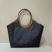 Miu Miu Ivy Denim Bag 37x36x18cm - 6