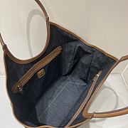 Miu Miu Ivy Denim Bag 37x36x18cm - 5