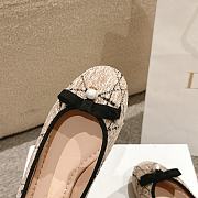Dior Ballet Flat Beige Tweed - 2
