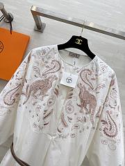 Hermes White Dress 02 - 2