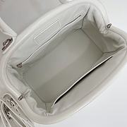 Balenciaga White Small Editor Bag 27x15x11cm - 5