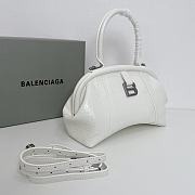 Balenciaga White Small Editor Bag 27x15x11cm - 4