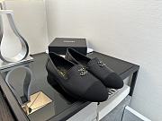 Chanel Moccasins Lambskin And Grosgrain Black - 1