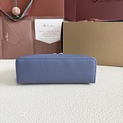 Loro Piana L19 Bag Blue Silver 19x11x6.5cm - 4