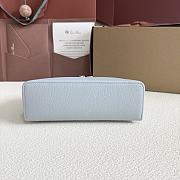 Loro Piana L19 Bag Light Blue Silver 19x11x6.5cm - 3