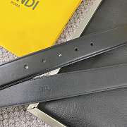 Fendi Belt Black Gold 3.5cm - 4