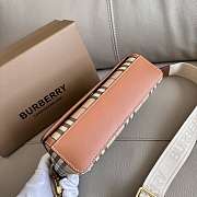 Burberry Top Handle Note Bag Brown 24 x 8 x 14 cm - 5
