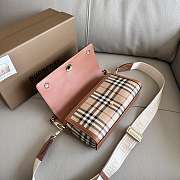 Burberry Top Handle Note Bag Brown 24 x 8 x 14 cm - 4
