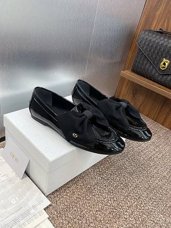 Dior D-Issimo Black Patent Flat