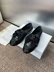 Dior D-Issimo Black Patent Flat - 3