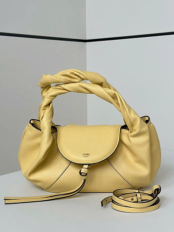 Fendi Small Spy Yellow Bag 32x18x12cm