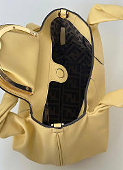 Fendi Small Spy Yellow Bag 32x18x12cm - 2