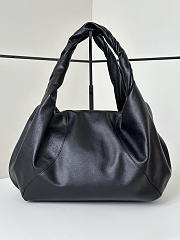 Fendi Spy Black Leather Bag 48x20x22cm - 4