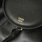 Fendi Spy Black Leather Bag 48x20x22cm - 3