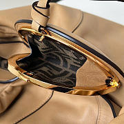 Fendi Spy Beige Leather Bag 48x20x22cm - 5
