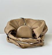 Fendi Spy Beige Leather Bag 48x20x22cm - 3