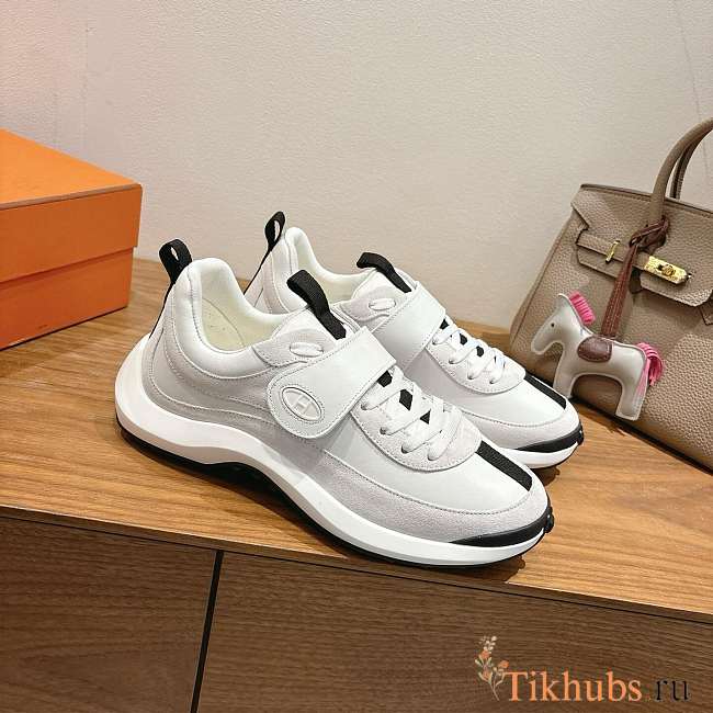 Hermes Loop White Sneaker - 1