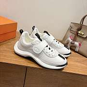 Hermes Loop White Sneaker - 1