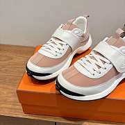 Hermes Loop Pink Sneaker - 3