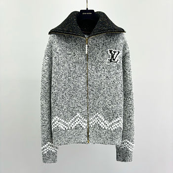 Louis Vuitton LV Zippered Knitted Blouson