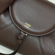 Fendi Small Spy Dark Brown Bag 32x18x12cm - 3