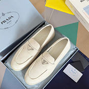 Prada Cream Suede Loafer - 3