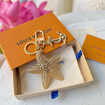 Louis Vuitton LV Starfish Key Holder and Bag Charm