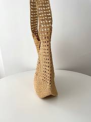 YSL Le 5 à 7 Supple Large Raffia Crochet 30x37x14cm - 6
