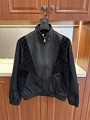 Louis Vuitton LV Leather Mix Track Top - 1