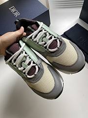 Dior B22 Men’s Lavender & Grey Trainers - 4