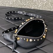Valentino Garavani Nellcôte Belt Bag Black 30x9x7cm - 4